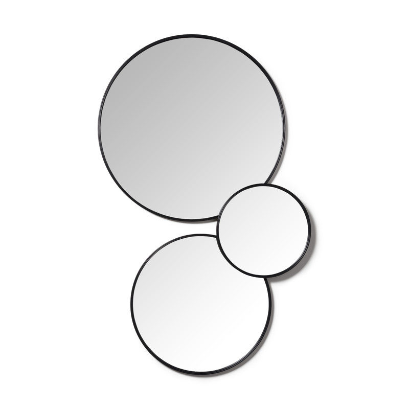 Ronde spiegel - ø80 cm - metalen lijst