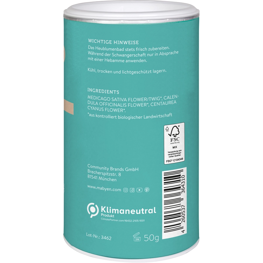 MABYEN Mama Bio Heublumenbad 50g