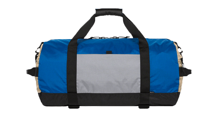 Supreme Logo Duffle Bag Blue (FW23)