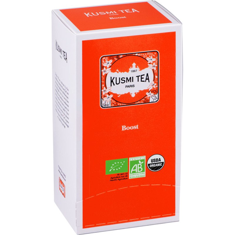 Thé The Boost Kusmi Tea - Boîte de 25 sachets