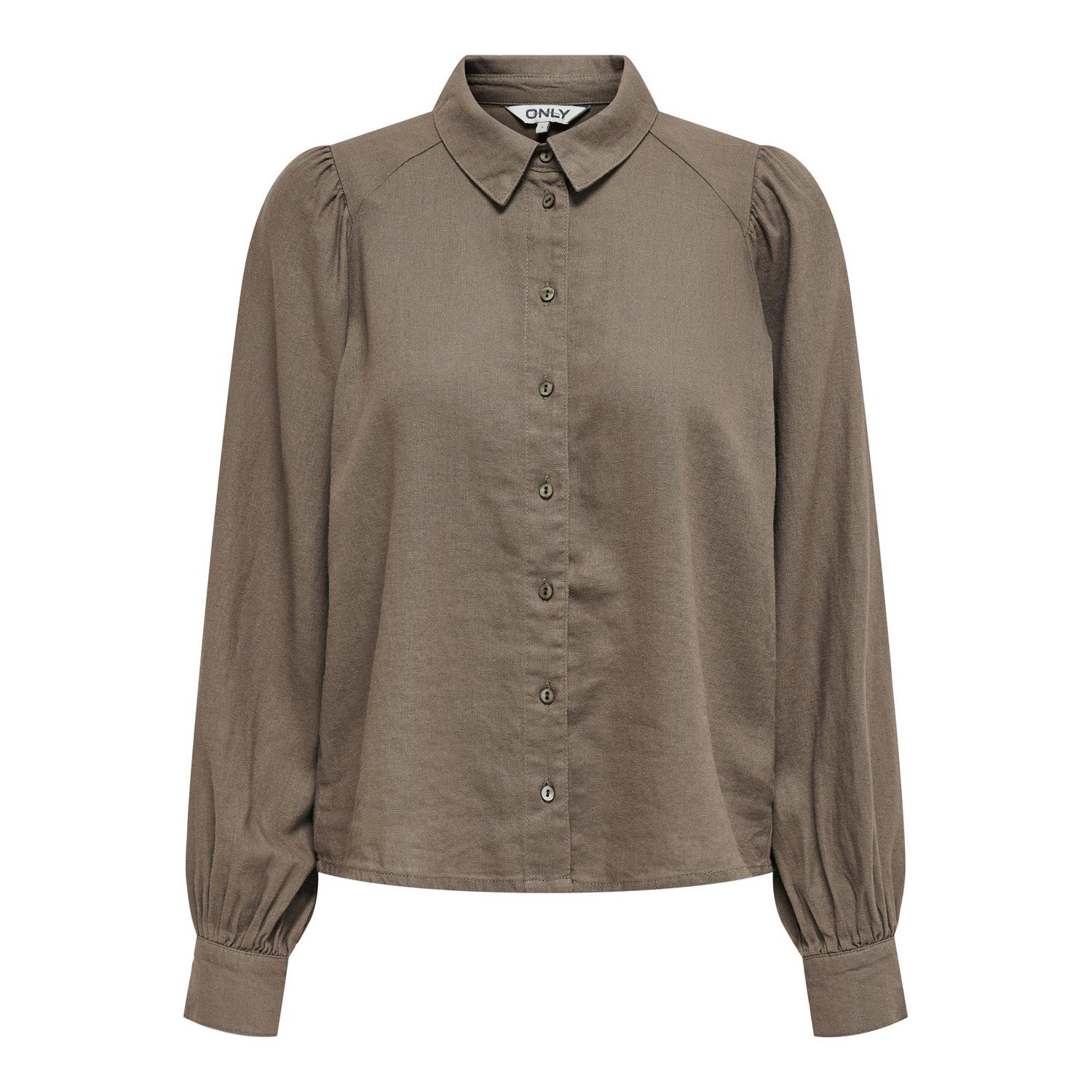 ONLY  Caro Linen Puff Shirt