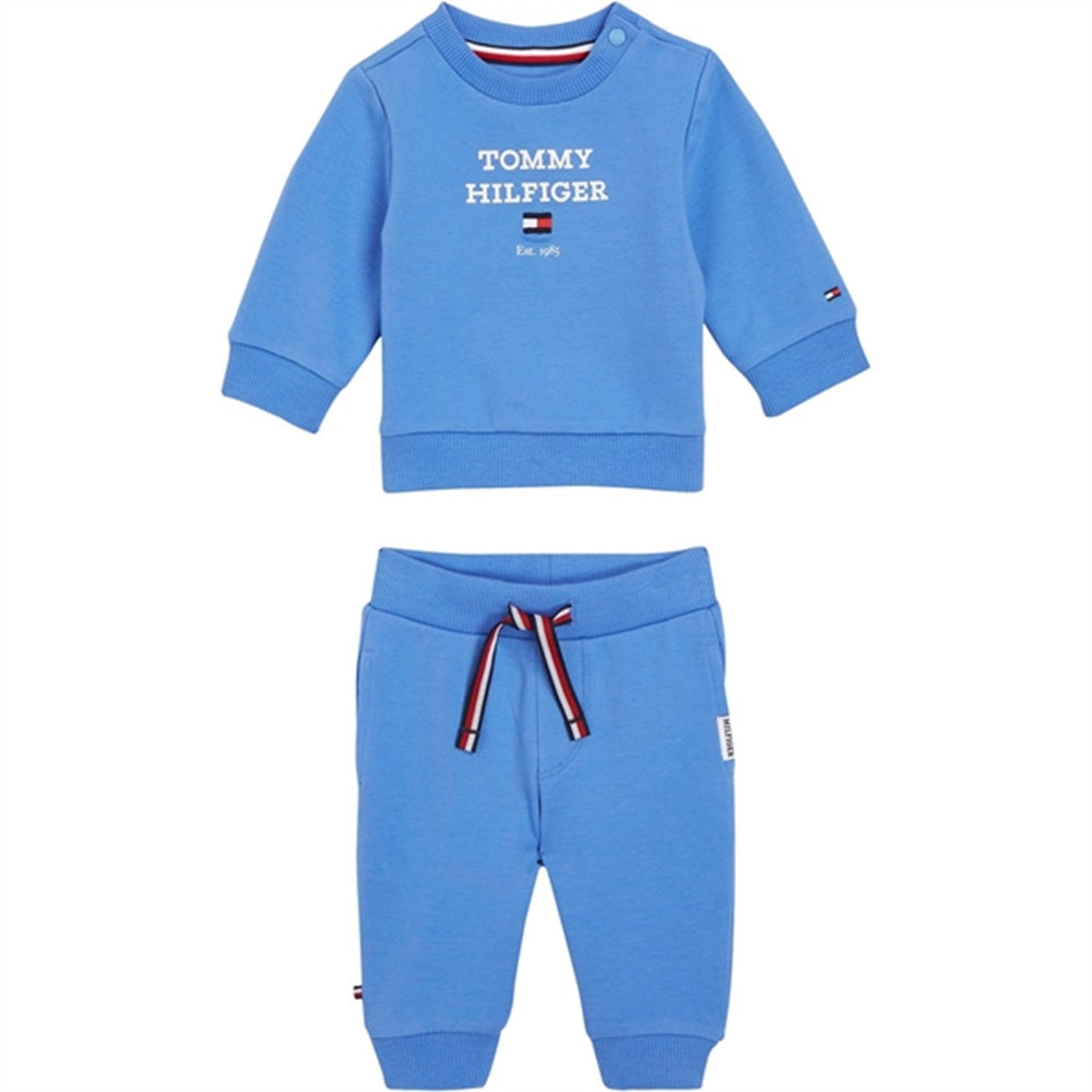Baby Th Logo Sæt Blue Spell
