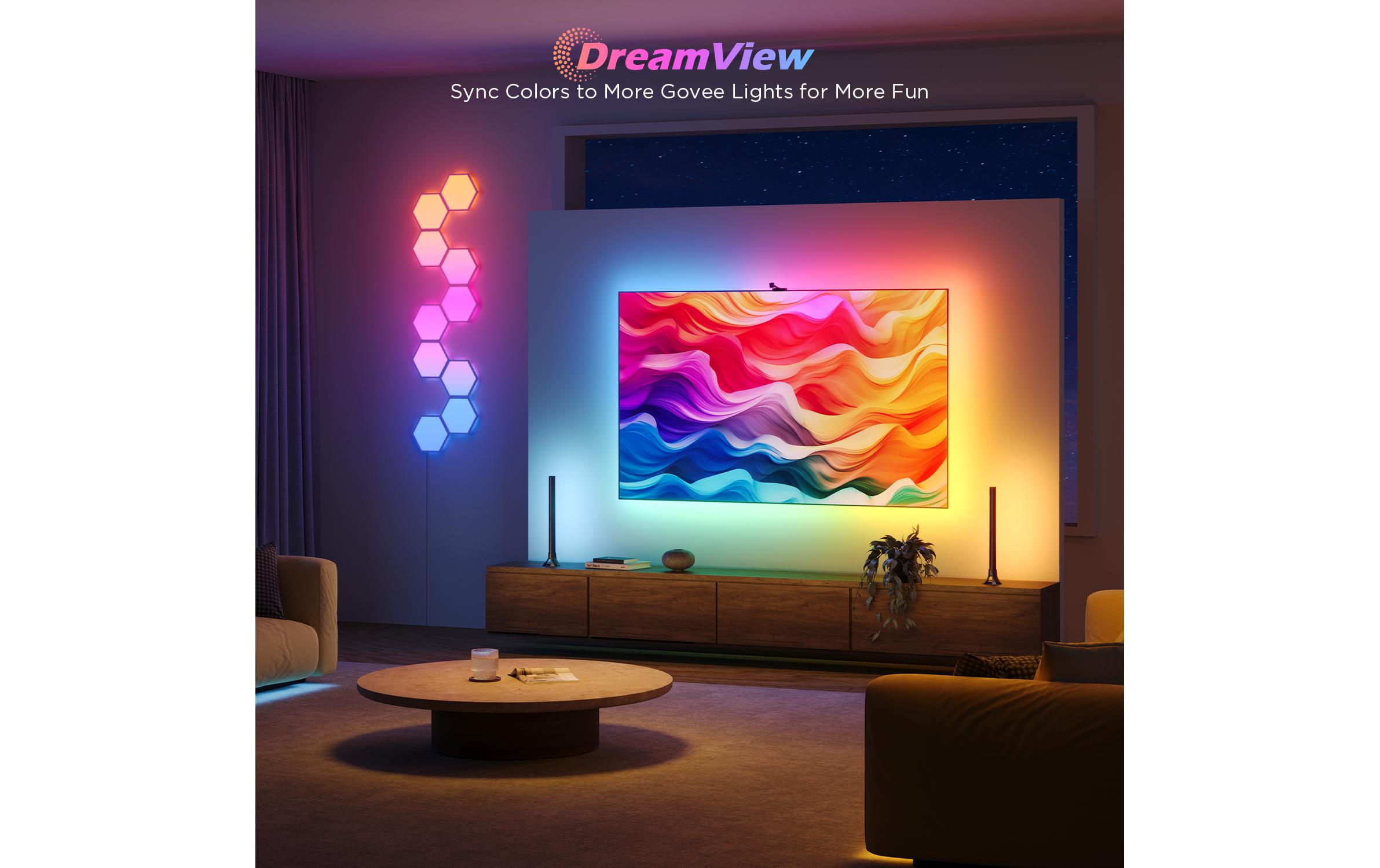 Envisual TV Backlight 3S Netflix Version, RGBICW, 55
