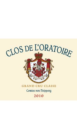 Clos de l'Oratoire Grand Cru Classé 2010 Saint-Emilion Rouge