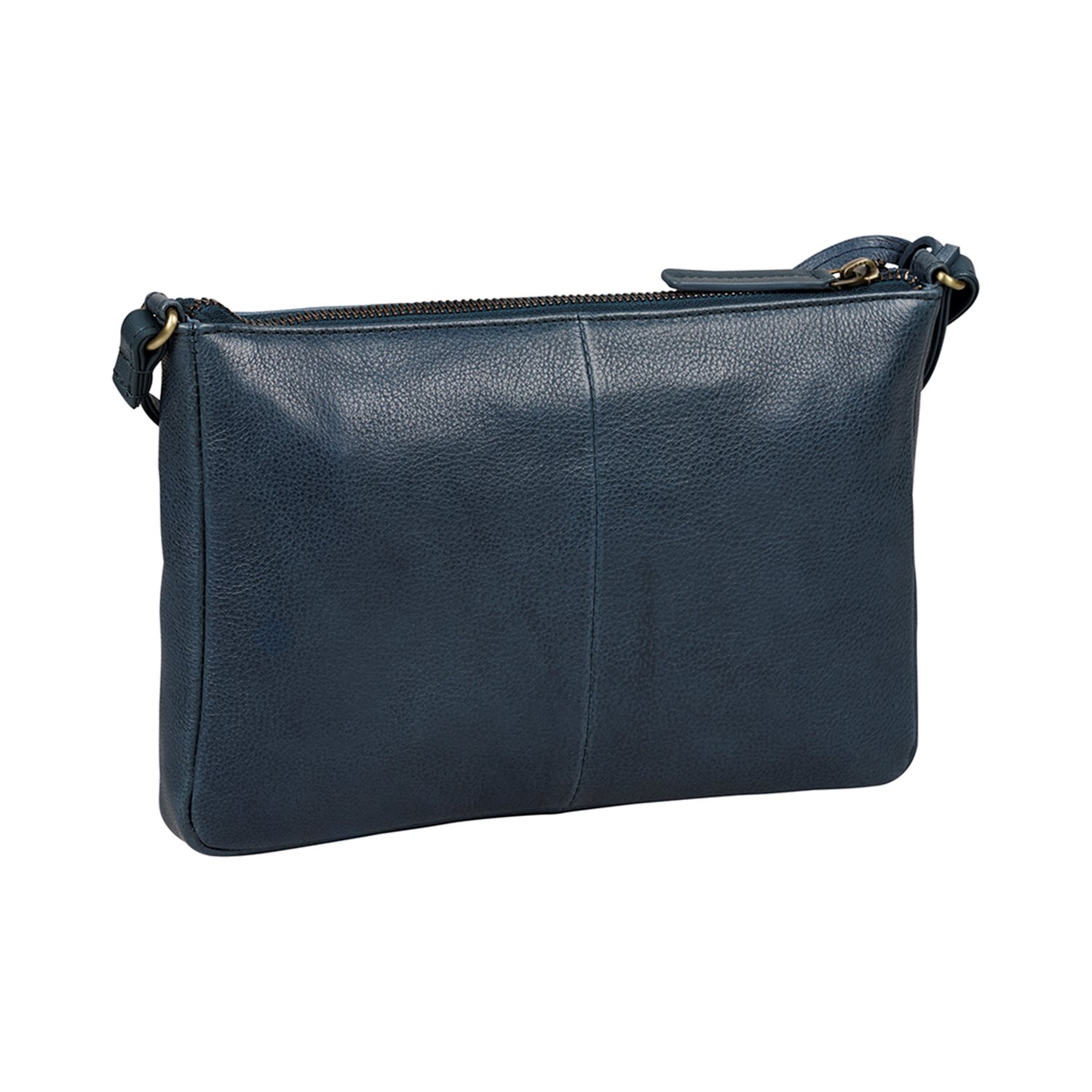 Burkely Natural Norah Crossbody zip blue