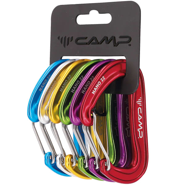 Mousqueton escalade CAMP RACK PACK 6 NANO
