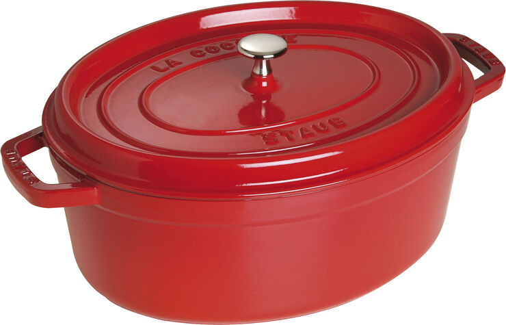 Staub La Cocotte 31 cm rød Rød