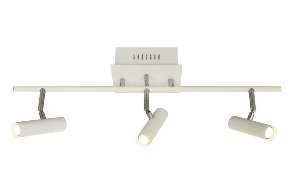 TAKSPOT ANETA ARTIC RAK 3-LYS HVIT 3 X 6W LED