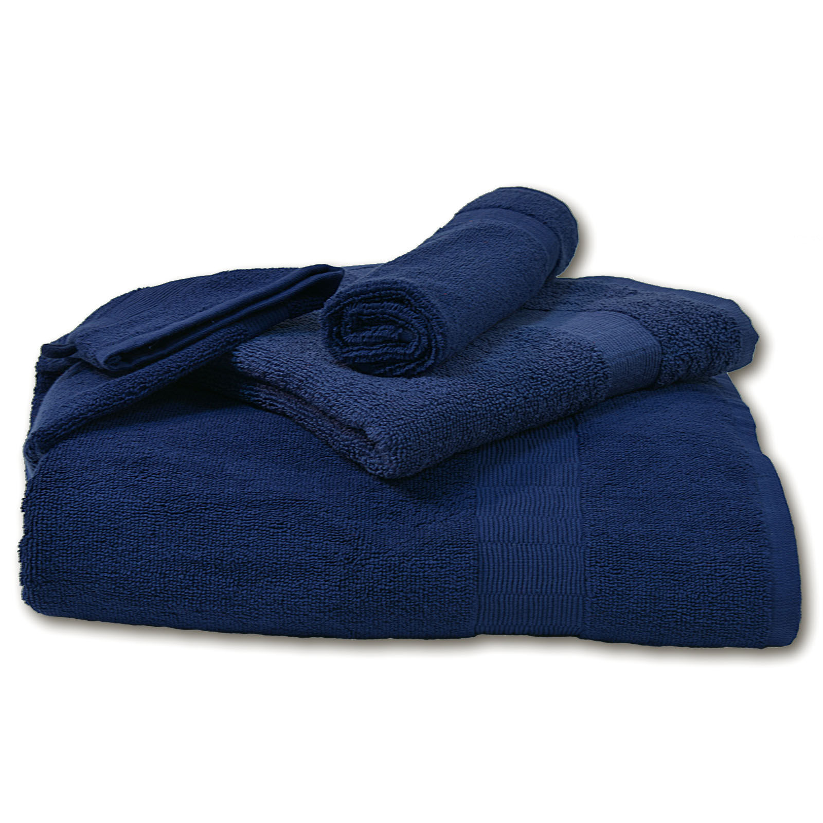 Calimosa Handtuch - blau - Baumwolle - 50x100 cm