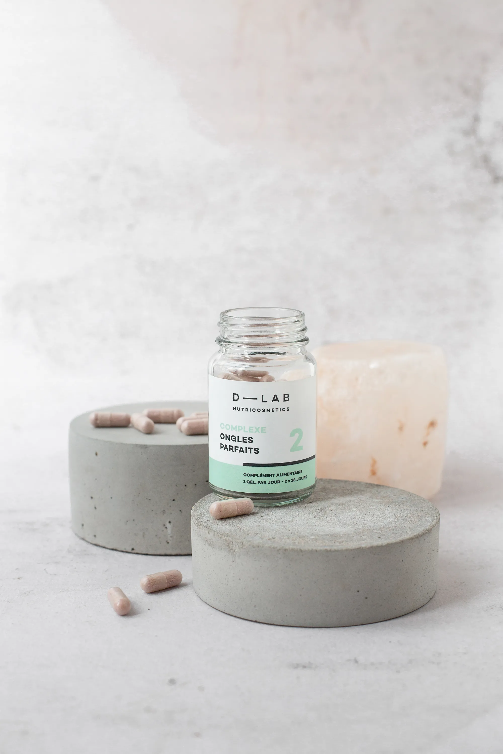 D-LAB Nutricosmetics Compléments alimentaires Complexe Ongles Parfaits-130 g