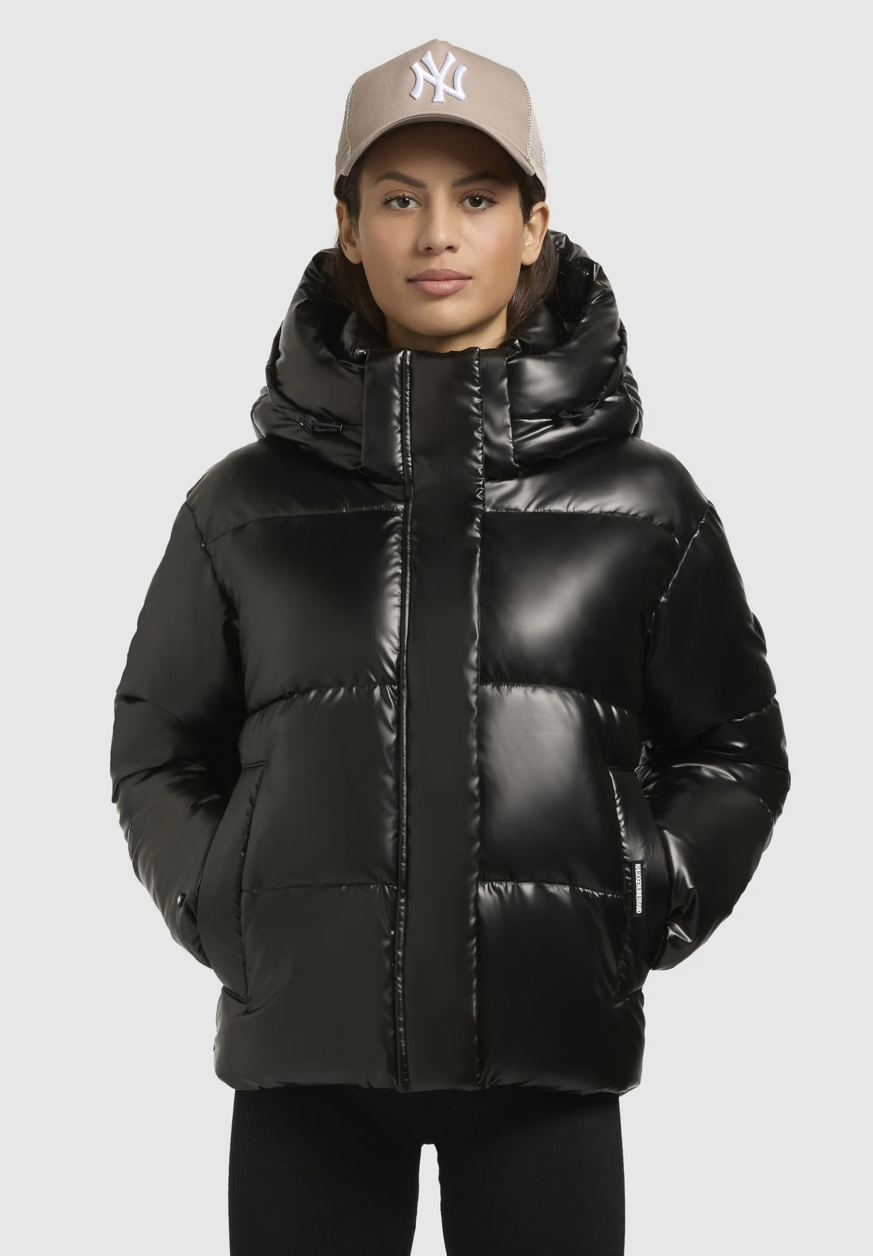 DEVINA SHINY - Winterjacke - dunkelgrau