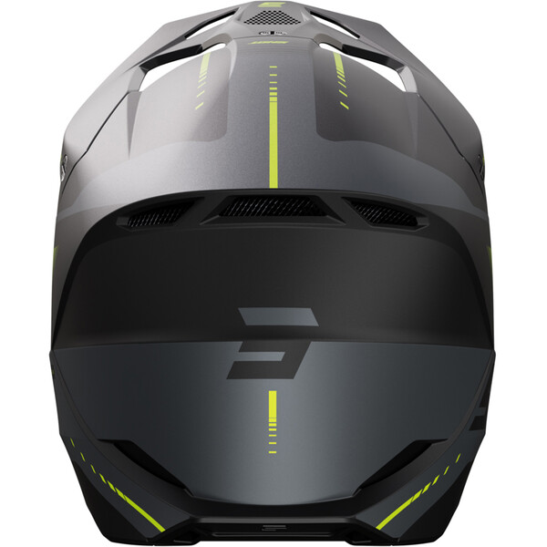 Shot - Casque Furious Peak Gris / Jaune fluo / Mat