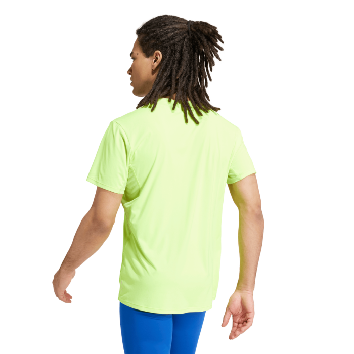 adidas Herre T-shirts Adizero T-shirt Gul