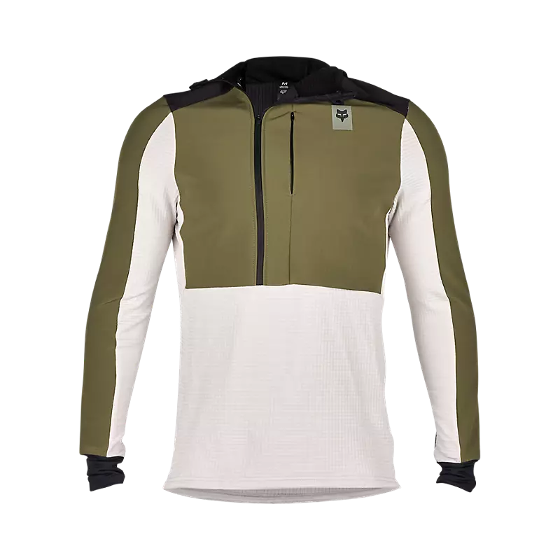 FOX Defend Thermal Hoodie Olivengrøn