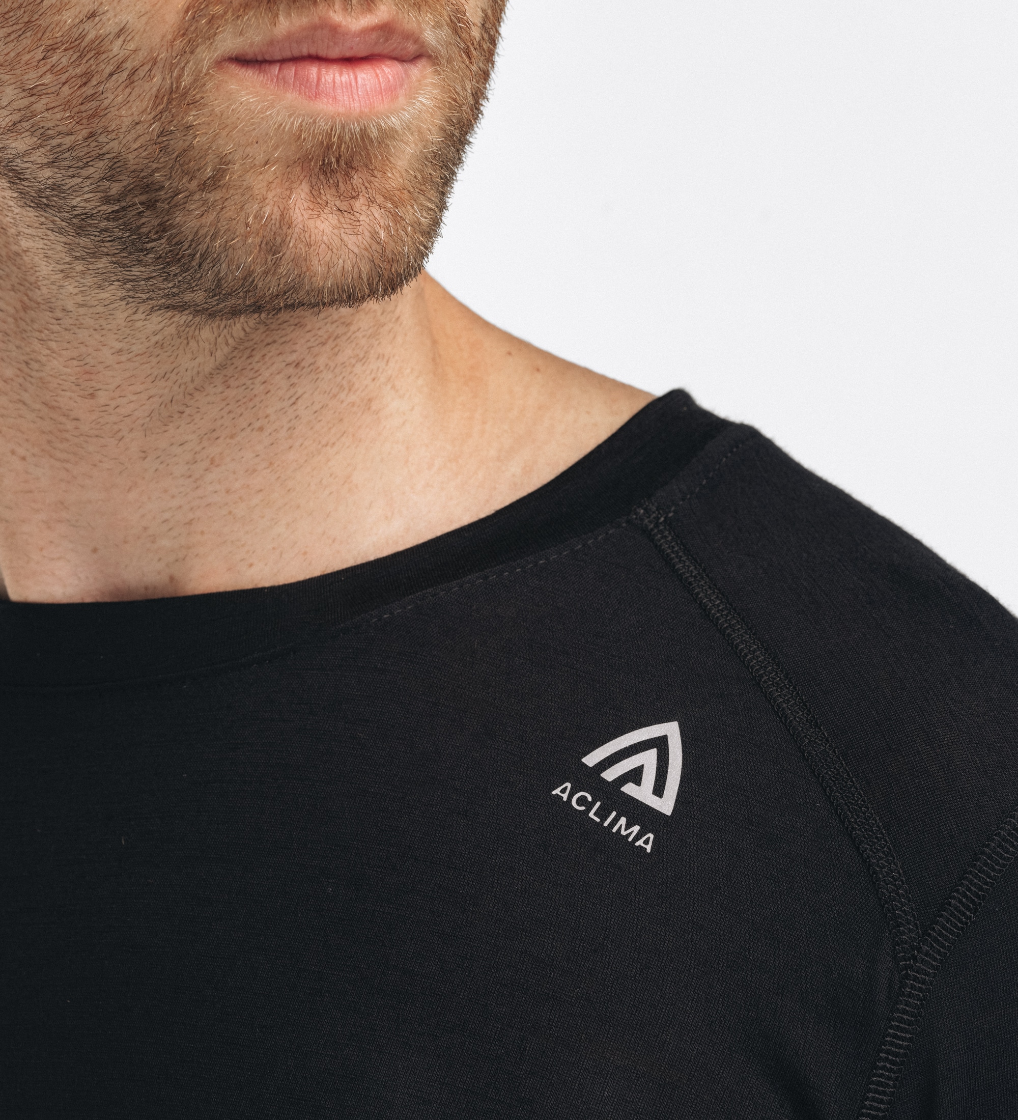 Aclima LightWool 140 Sports shirt, Herre<br>Mykt og superlett genser!
