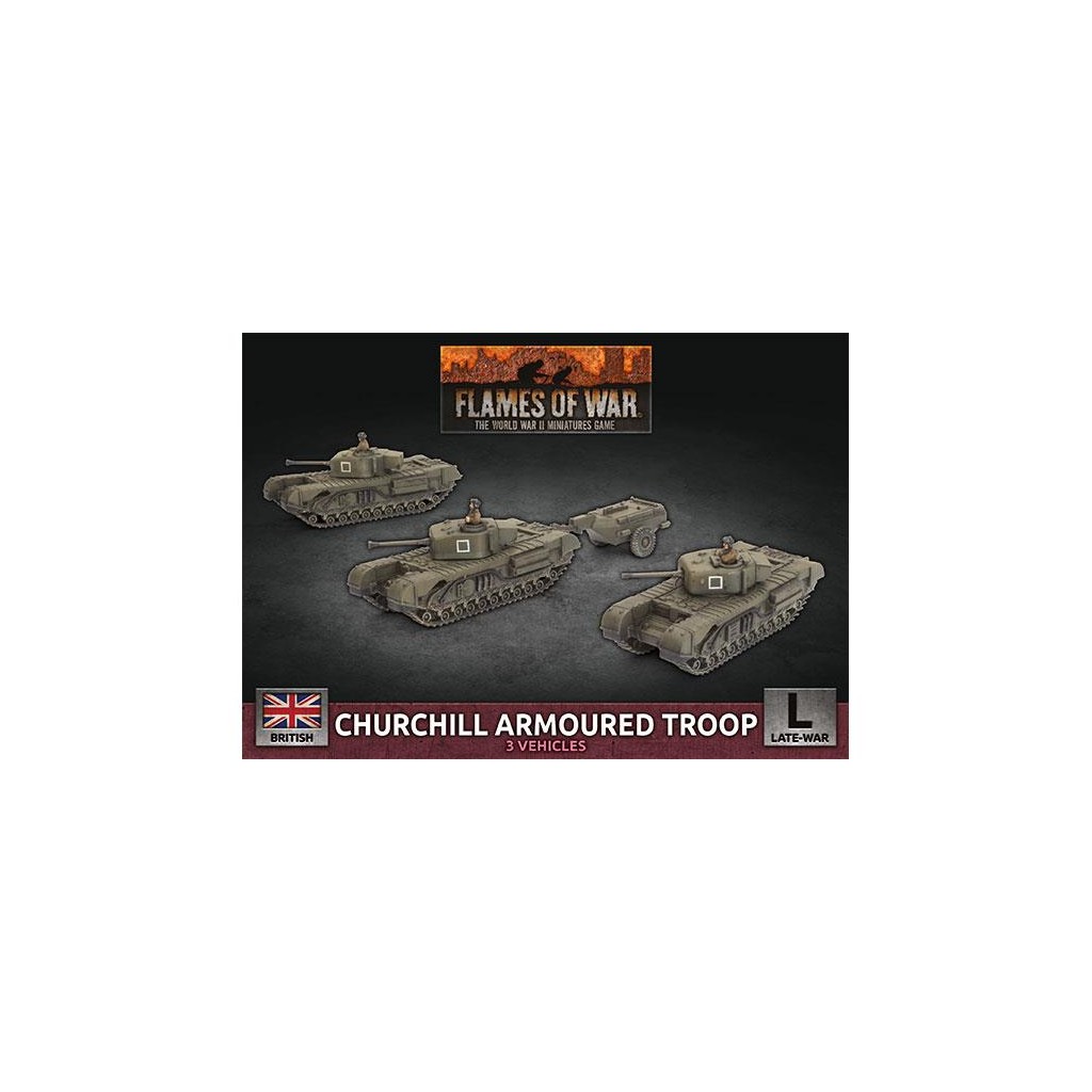 Flames of War - Churchill Armoured Troop