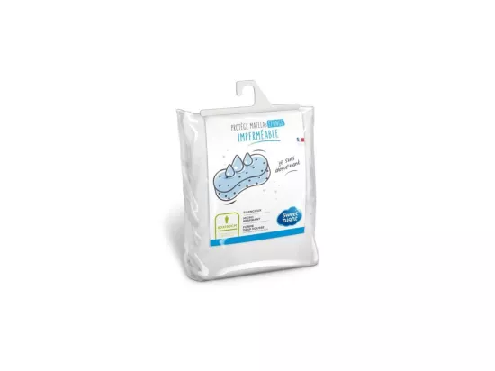 SWEETNIGHT Protege-matelas bouclette Simon - 180 x 200 cm