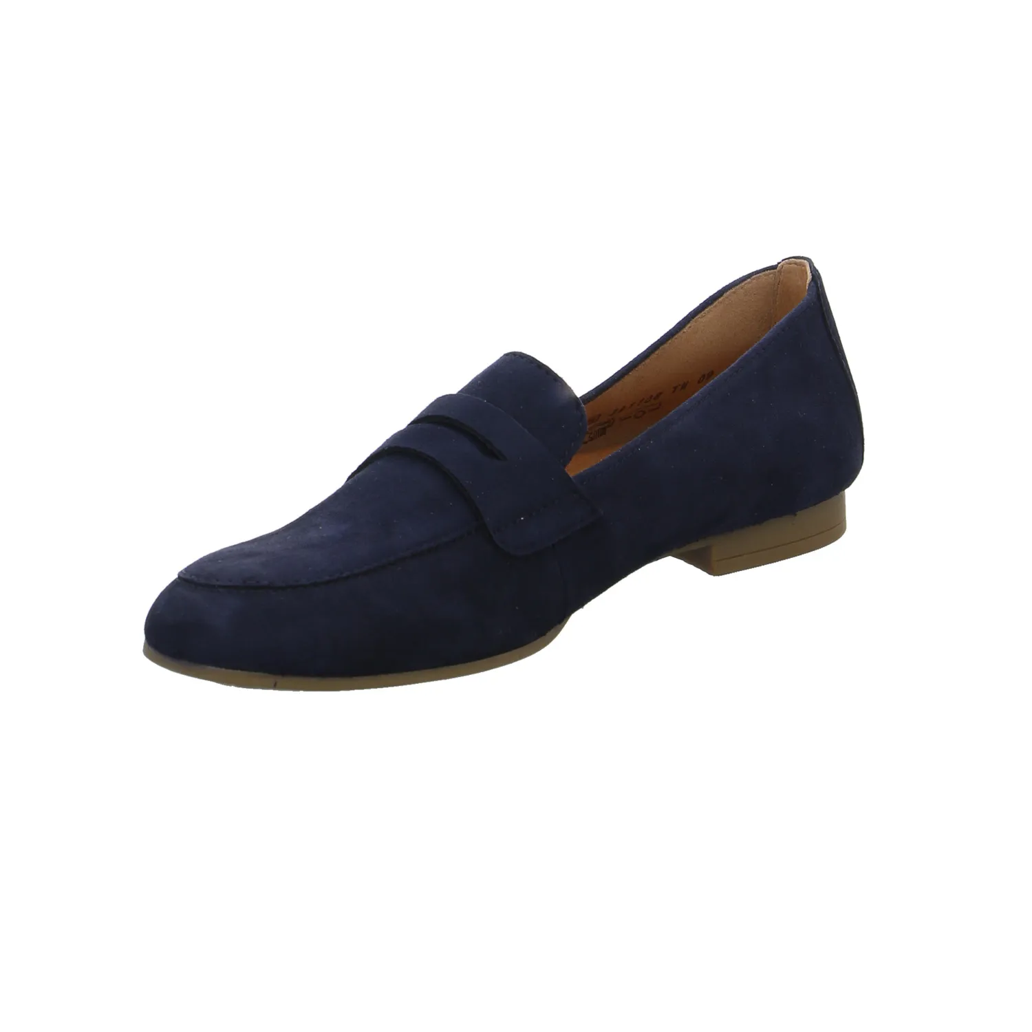 GABOR Slipper Blau Leder  