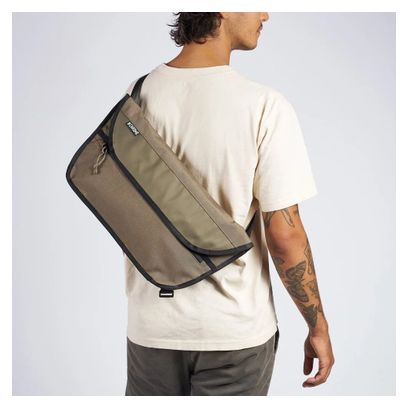 Sac Chrome Simple Messenger Stone Gris