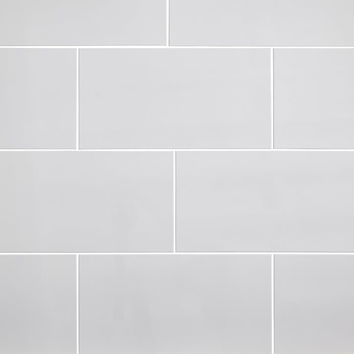 Carrelage mural blanc 30x60cm Perouso