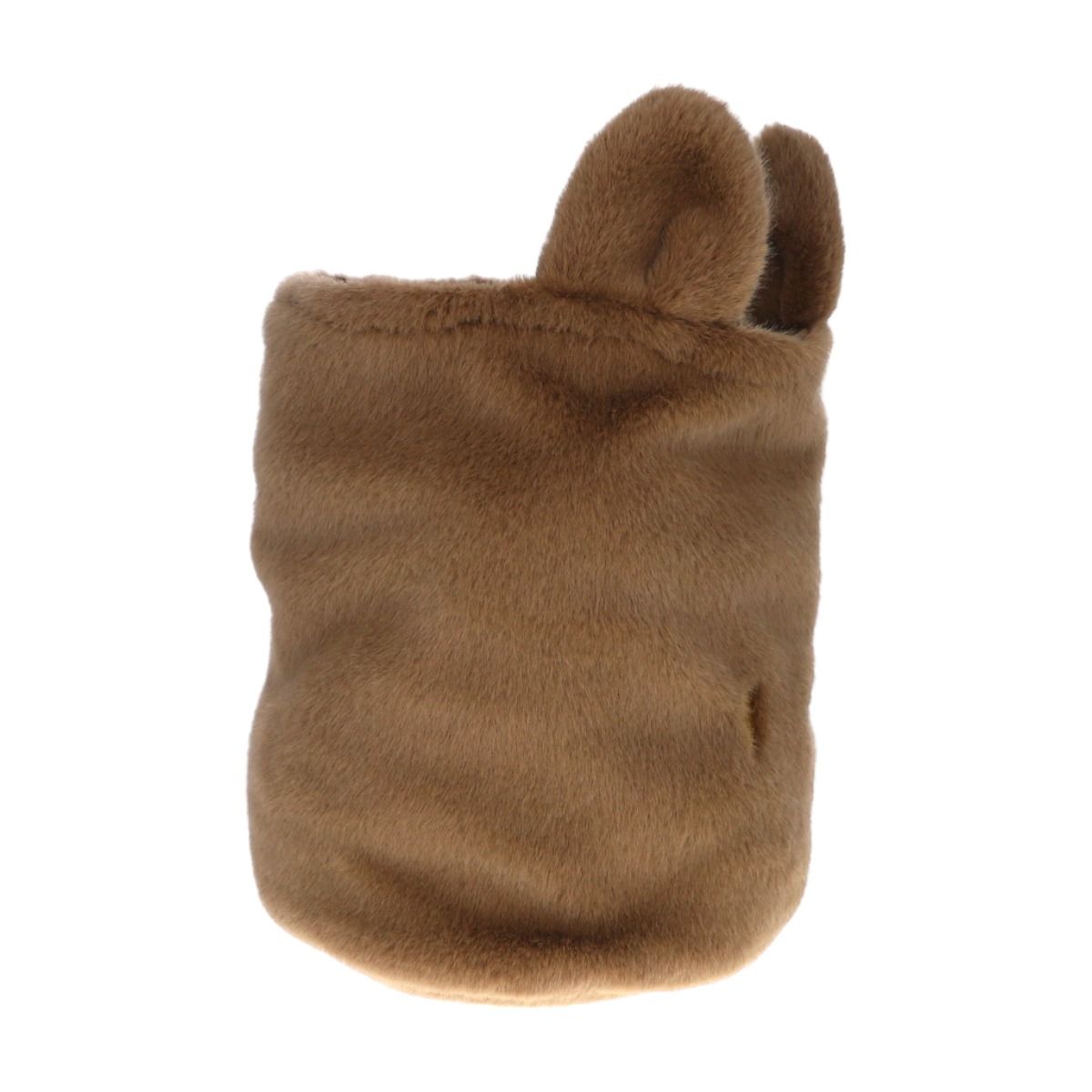 Panier rond marron oreilles - Chaton Jolie saison