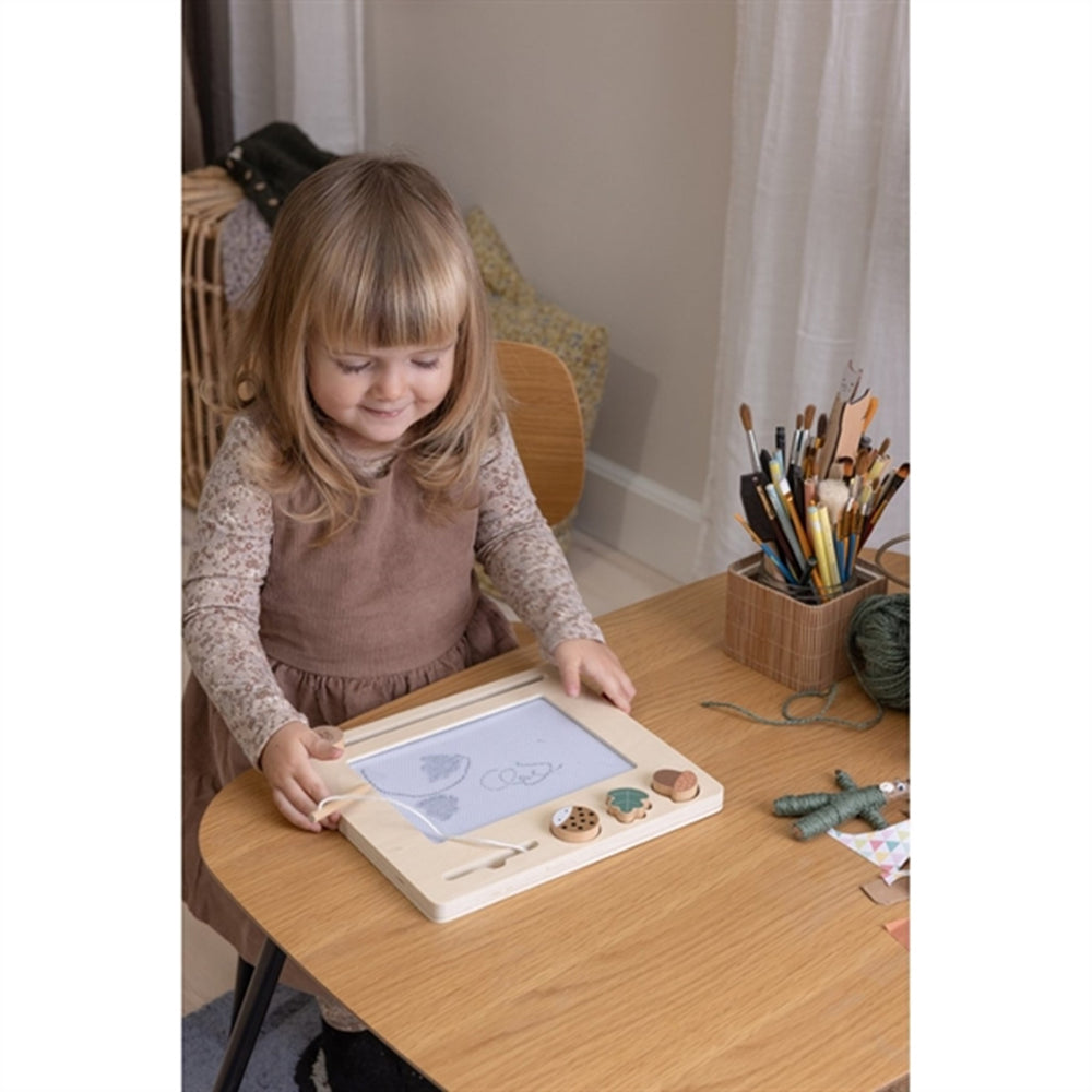 Tegnetavle Magnetisk Woodland - Sebra → Luksusbaby.dk