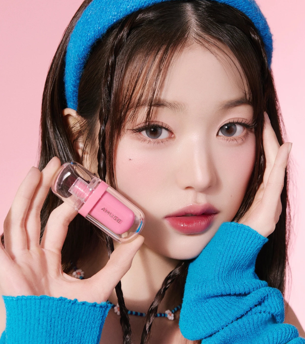 Amuse - Lip Tint Jel-fit Tint - 04: Rose Milk