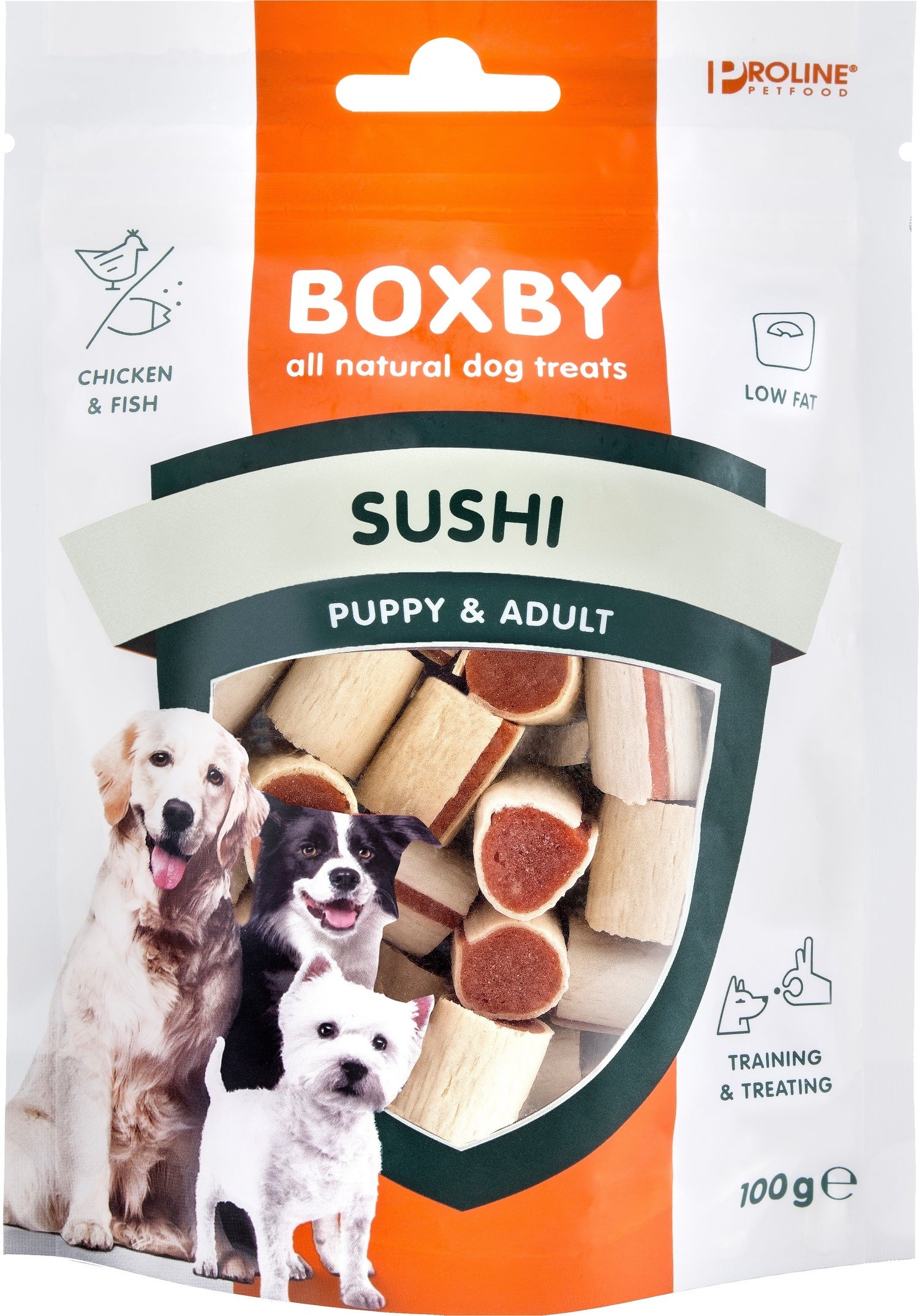 Proline Boxby hondensnoepjes sushi 100 g