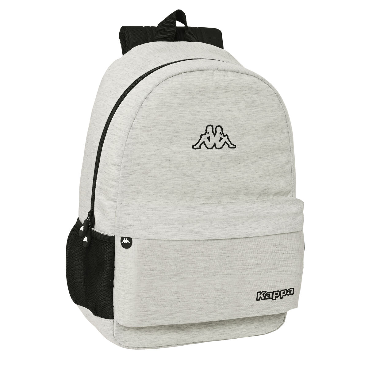 Mochila Escolar Kappa Malha Cinza