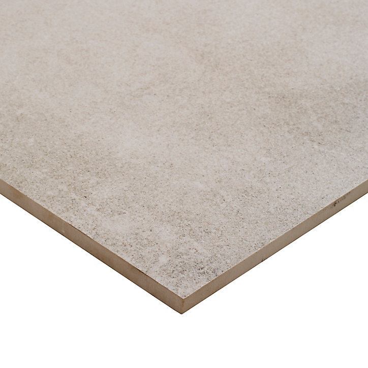 Carrelage sol gris clair 80 x 80 cm Kontainer