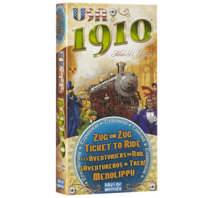 Les aventuriers du rail USA : extension 1910