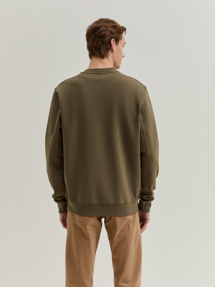 Camisola de manga comprida com bolso