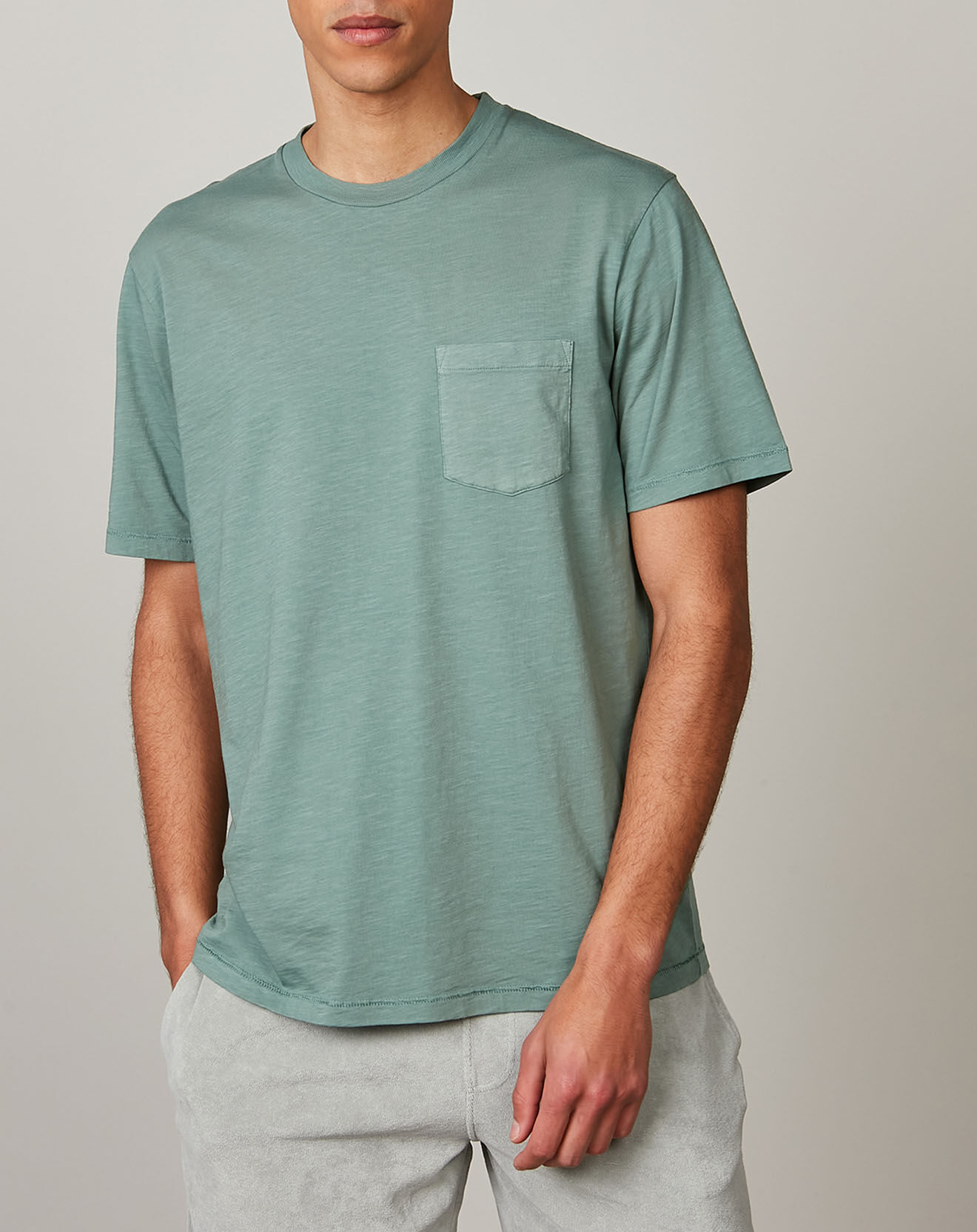 Hartford T-Shirt Pocket Crew cactus