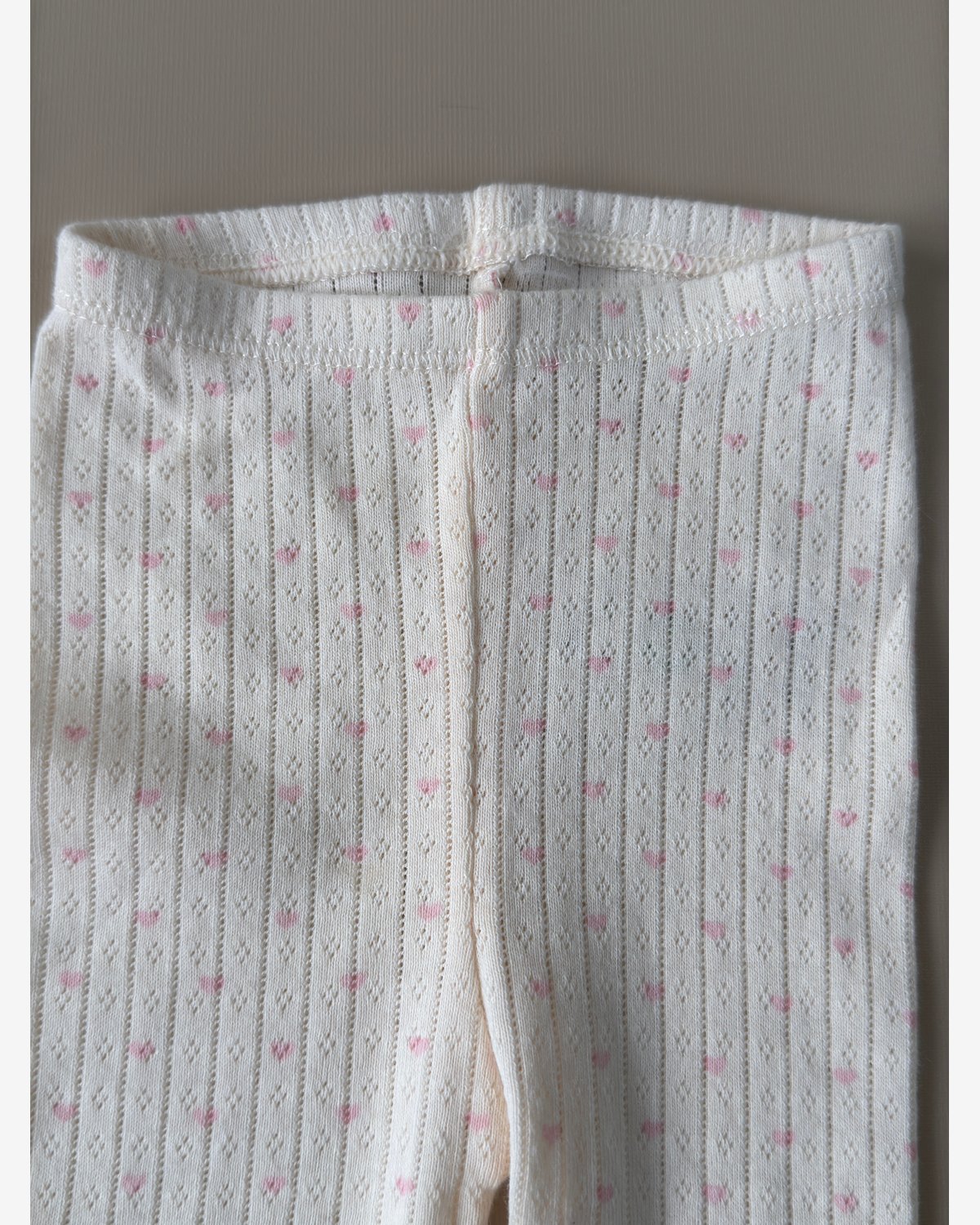 Leggings – 100% Øko Bomull, Pointelle | Minnie Pants GOTS