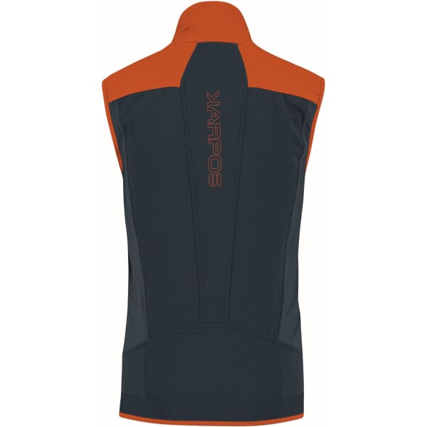 Veste softshell KARPOS ALAGNA PLUS EVO VEST FIERY RED/MIDNIGHT