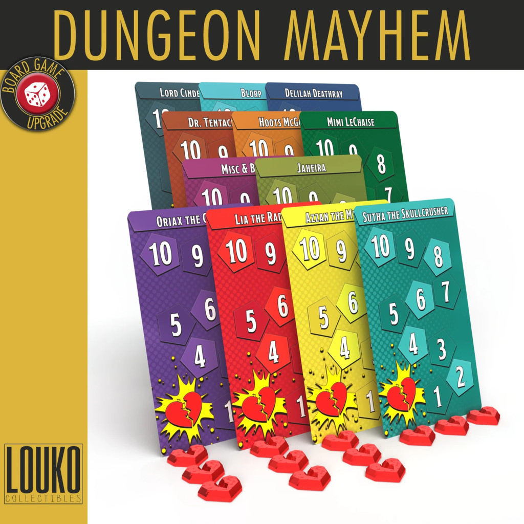 Pistes de santé pour Dungeon Mayhem