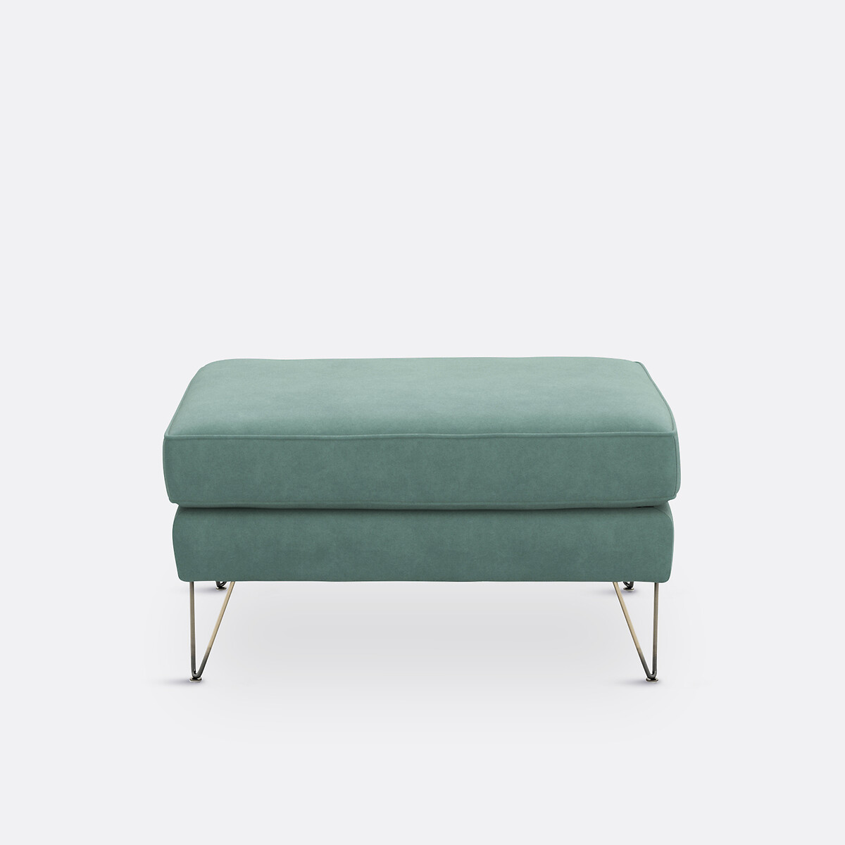 LA REDOUTE INTERIORS<br>Puffe em veludo, Topim