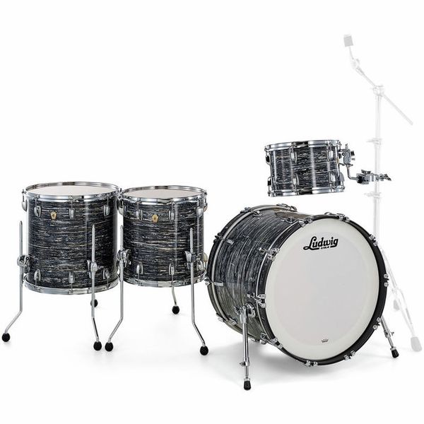 Ludwig Classic Maple 4pcs V. Black Oy