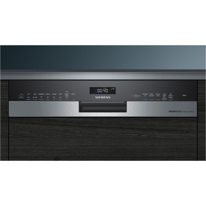 Siemens Einbau-Geschirrspüler iQ500 SN55ZS01BD Edelstahl