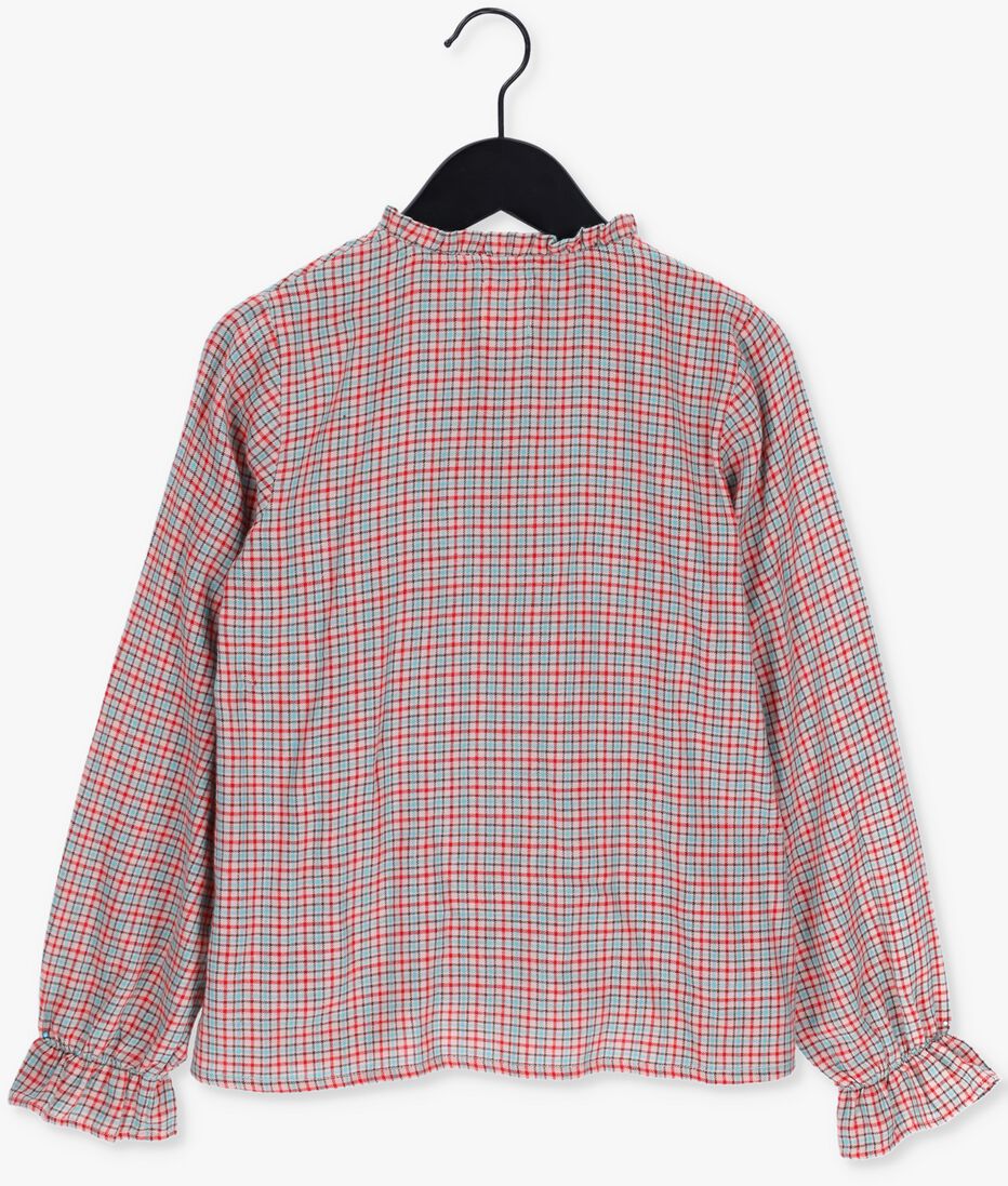 AO76 rode ao76 blouse inuit red check shirt