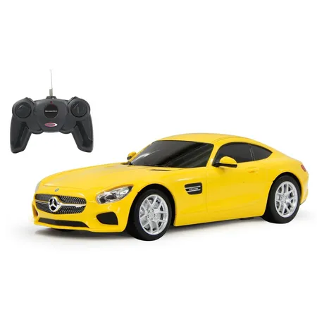 Jamara Mercedes AMG GT 1:24 gelb 27MHz