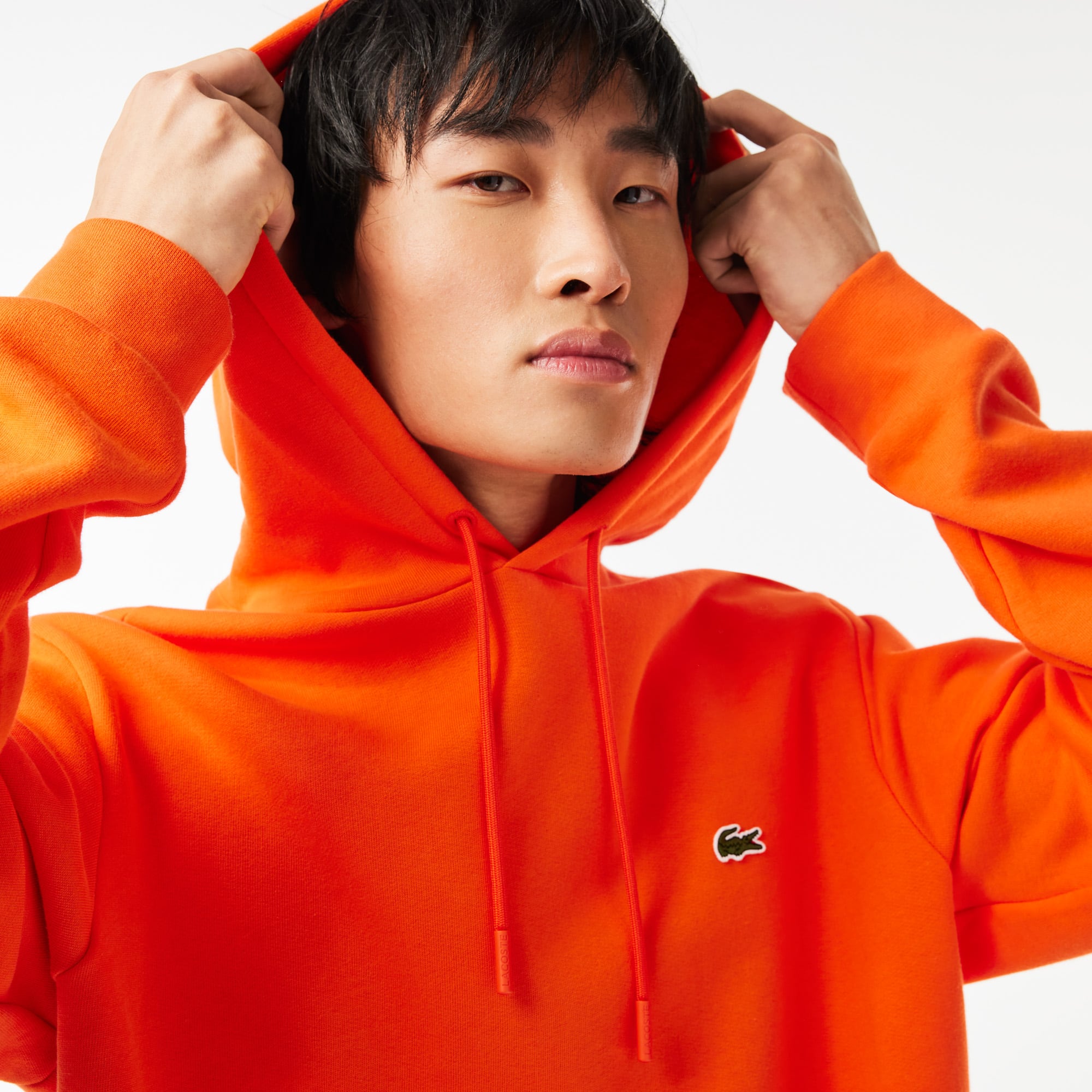 Jogger-Hoodie Sweatshirts - Orange - Lacoste - Herren