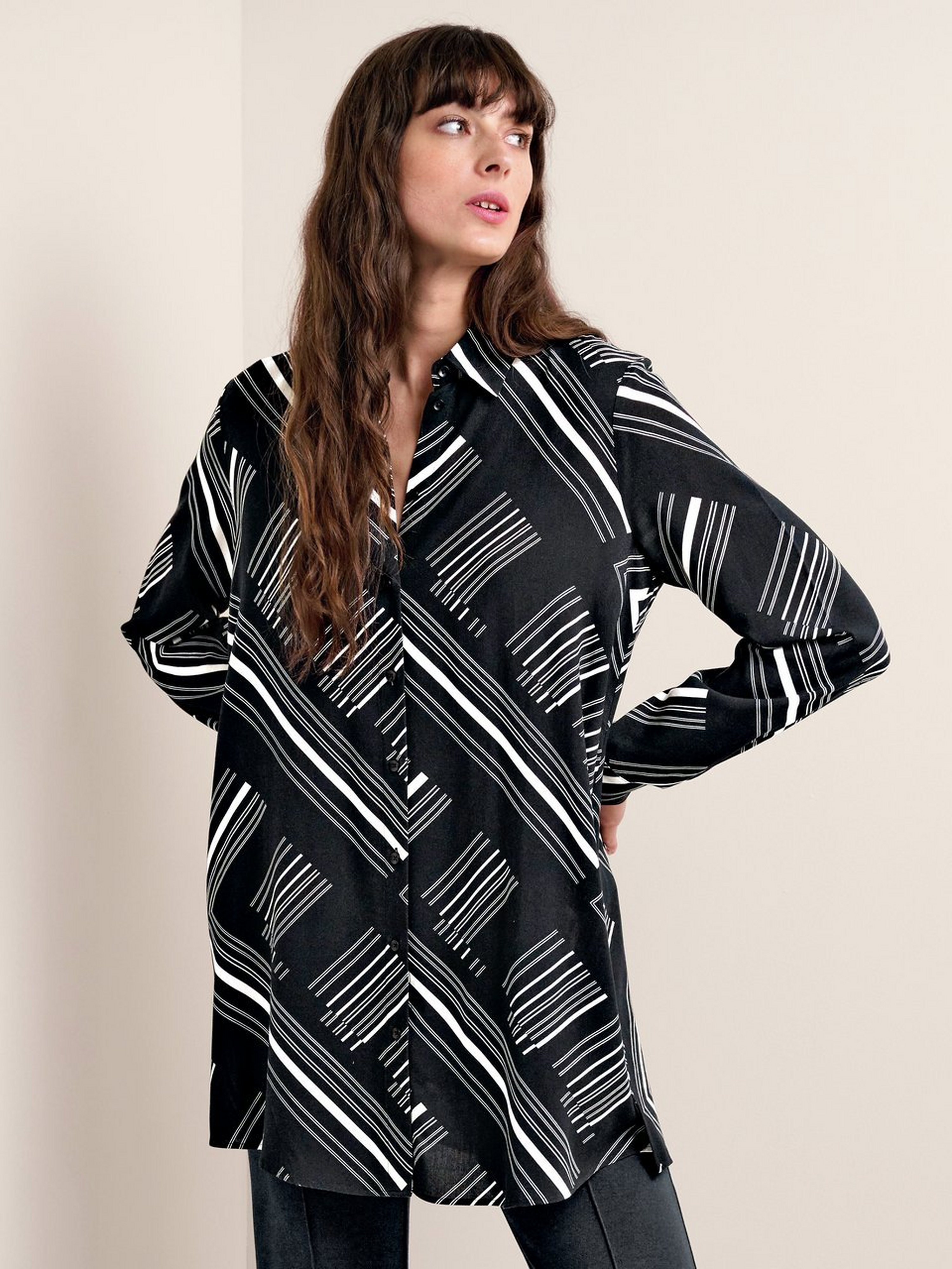 Long-Bluse
