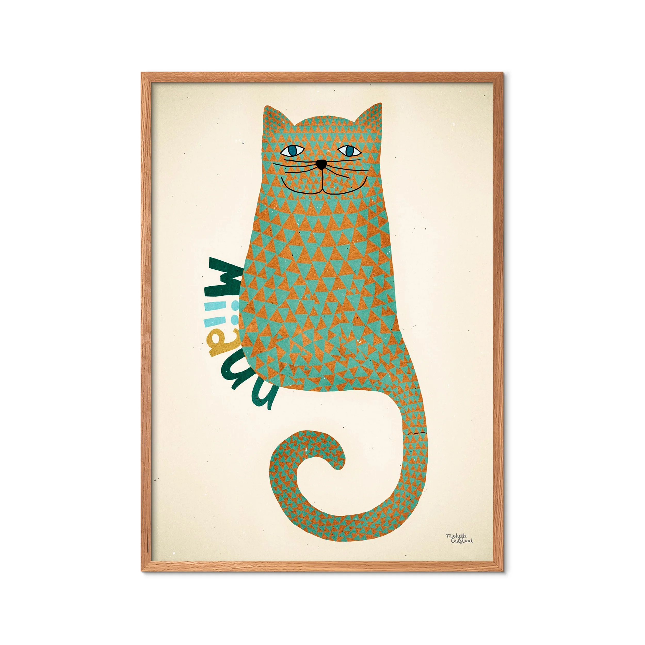 Poster & Frame  Michelle Carlslund Miiauu plakat