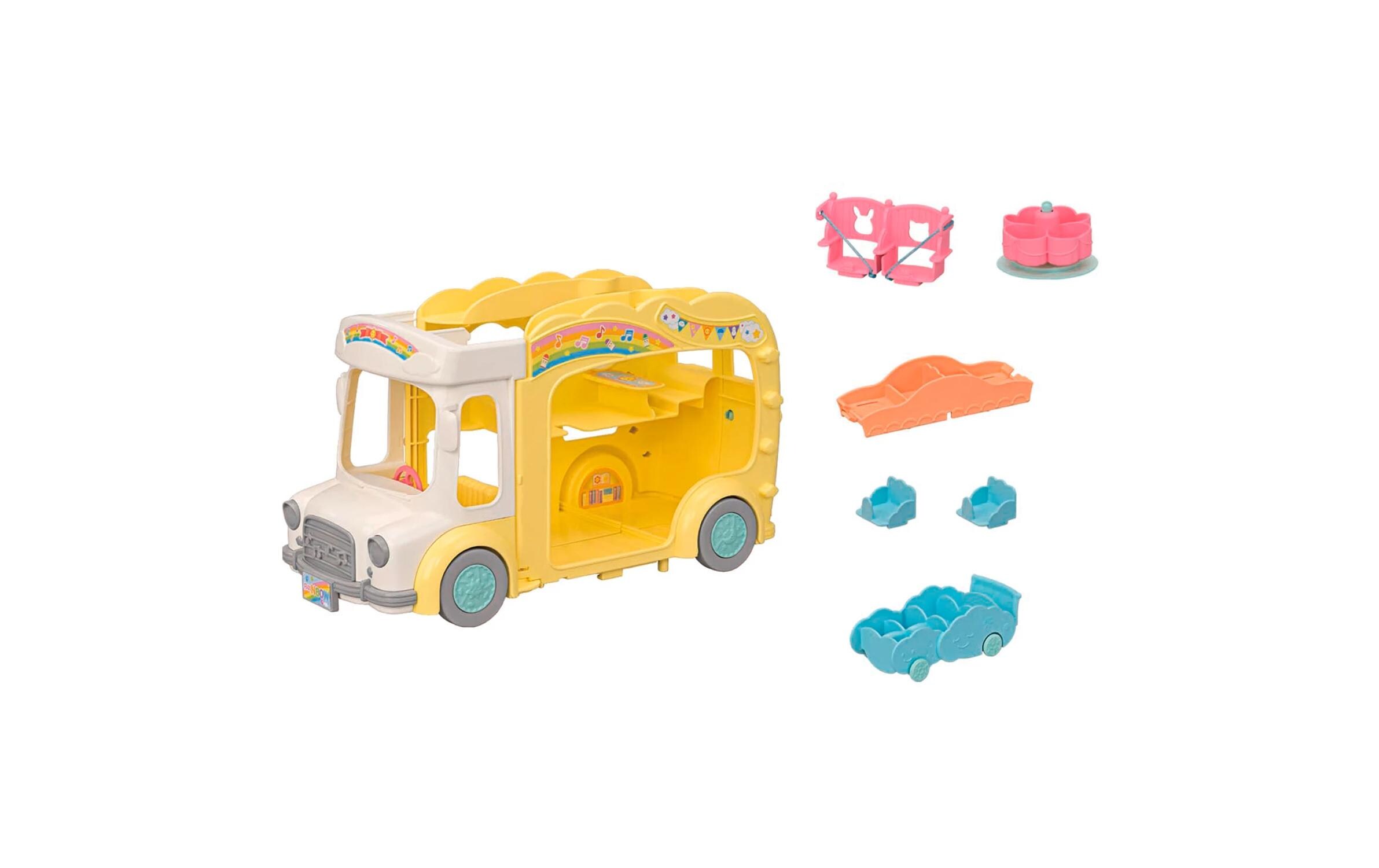 Sylvanian Families Bus Regenbogen ErlebniskindergartenSpiel-Set