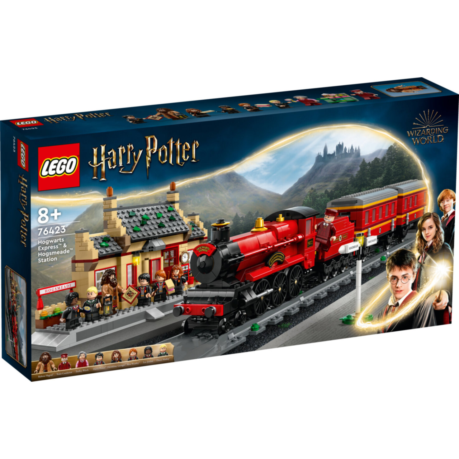 LEGO® Harry Potter™ 76423 Hogwarts Express™ & der Bahnhof von Hogsmeade™ (LEGO® Rare Set)