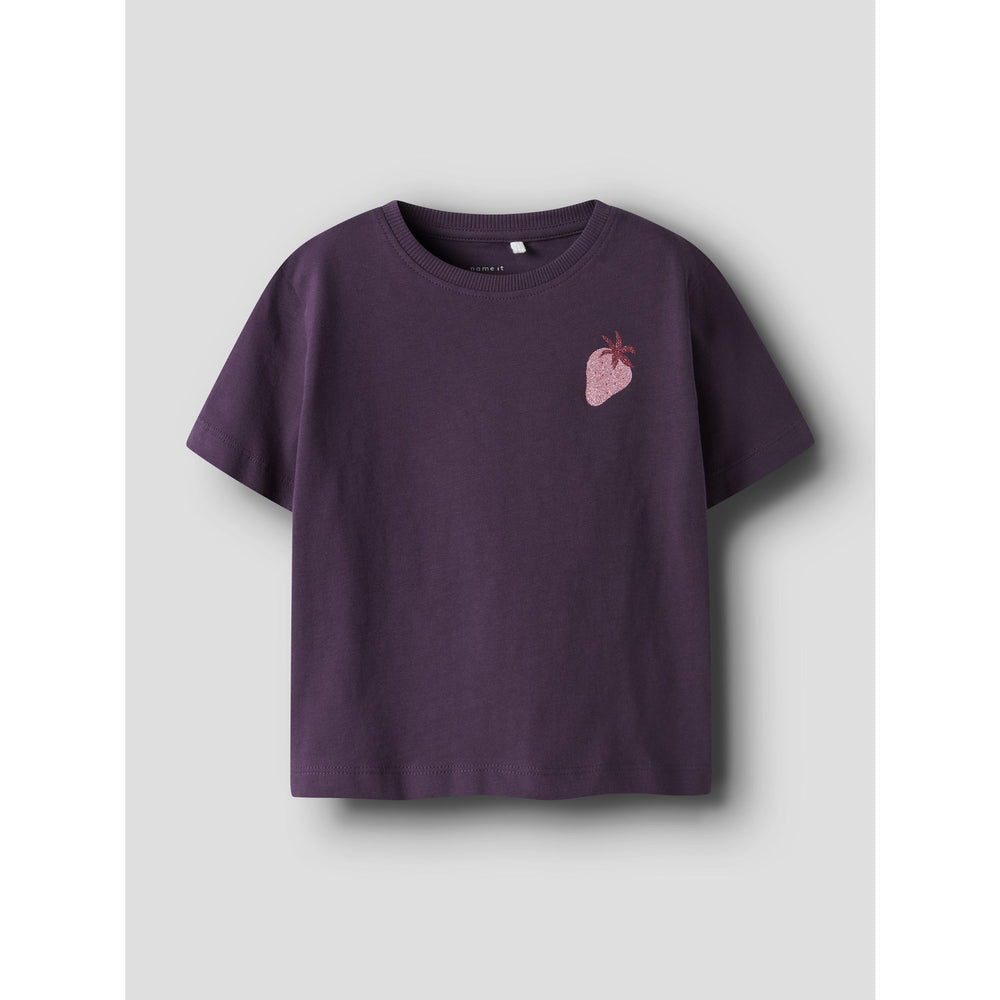 Køb Name It Blackberry Wine Nmfbelina Ss Nreg Top Pb