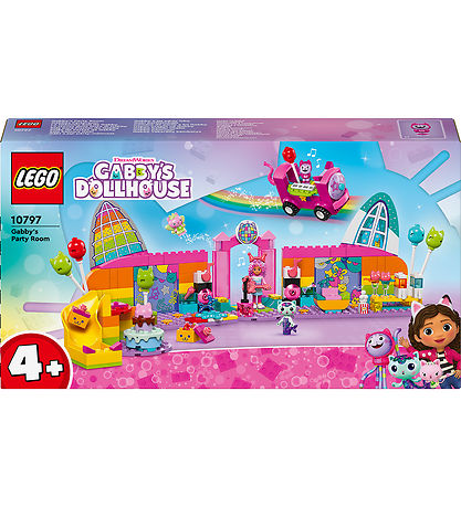 LEGO? Gabby's Dollhouse - Gabbys Partyrum 10797 - 252 Dele