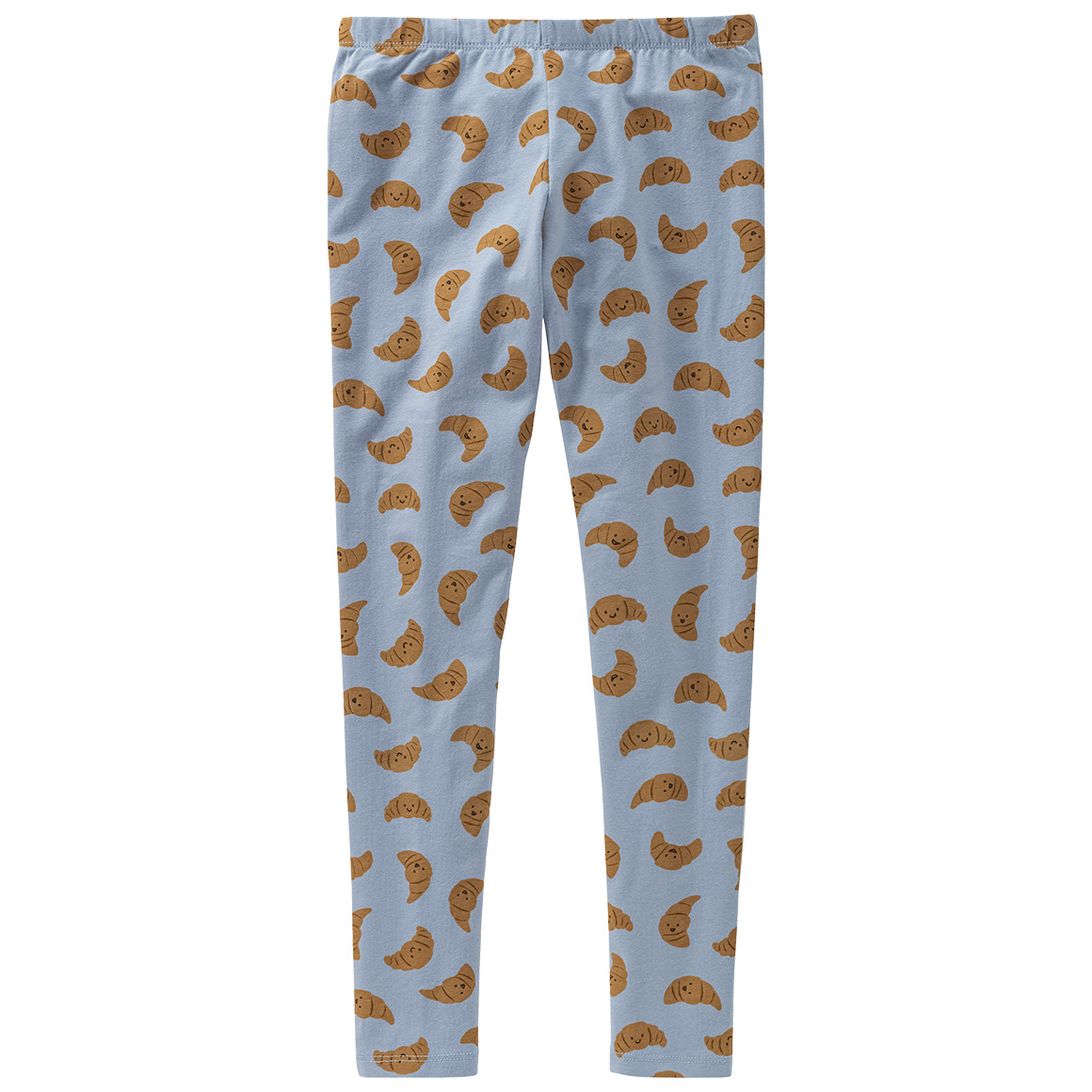 Topolino Kinder Leggings mit Allover-Muster hellblau / braun