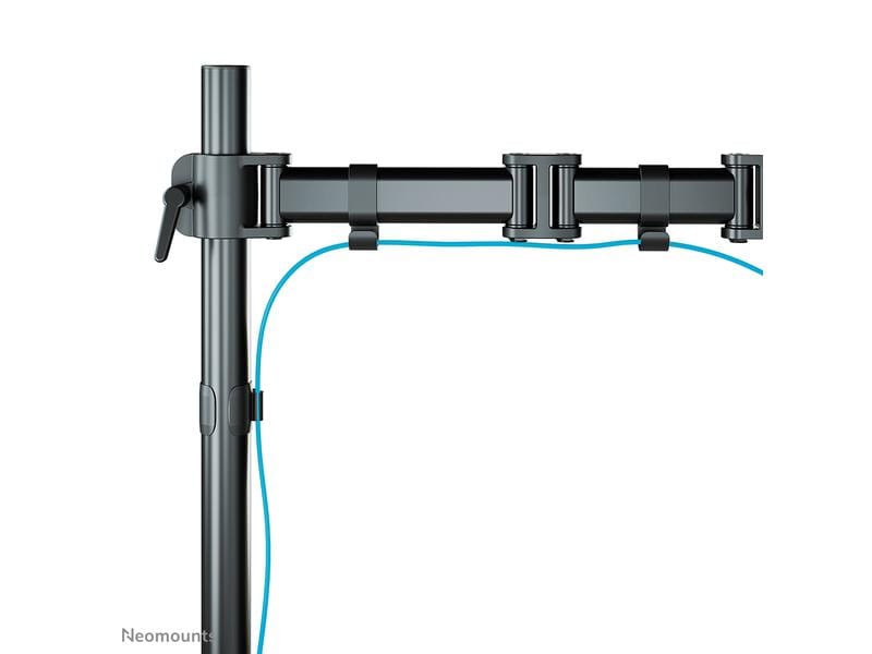 NEOMOUNTS Tischhalterung NM-D135 bis 8 kg – Schwarz Tischhalterung für Flachbildschirme bis 27